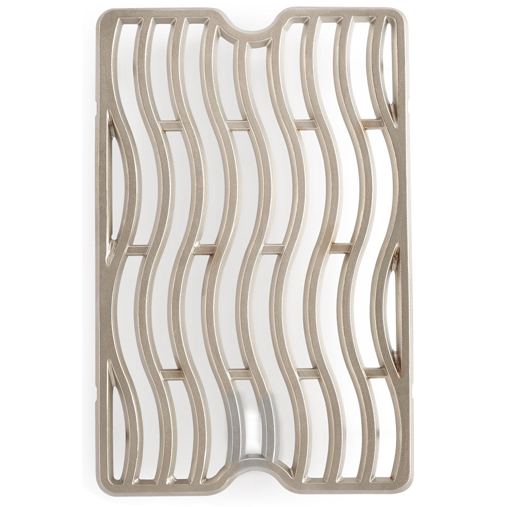 Napoleon metal cooking grid with wavy heat channels for side burner