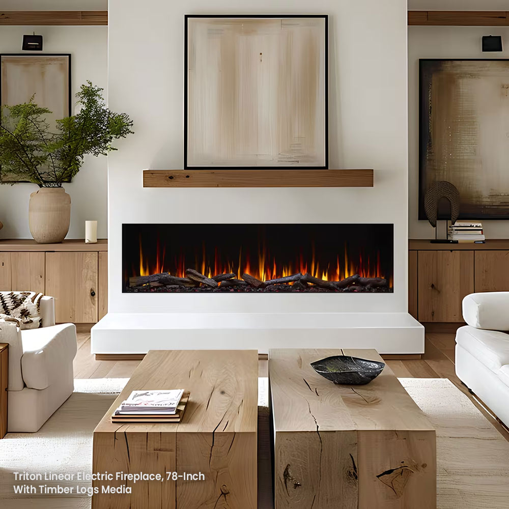 SimpliFire Triton Linear Electric Fireplace