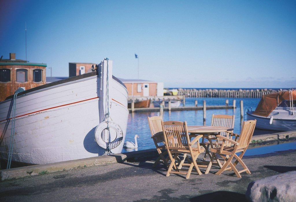 Royal Teak Collection Sailor Teak Folding Arm Chair