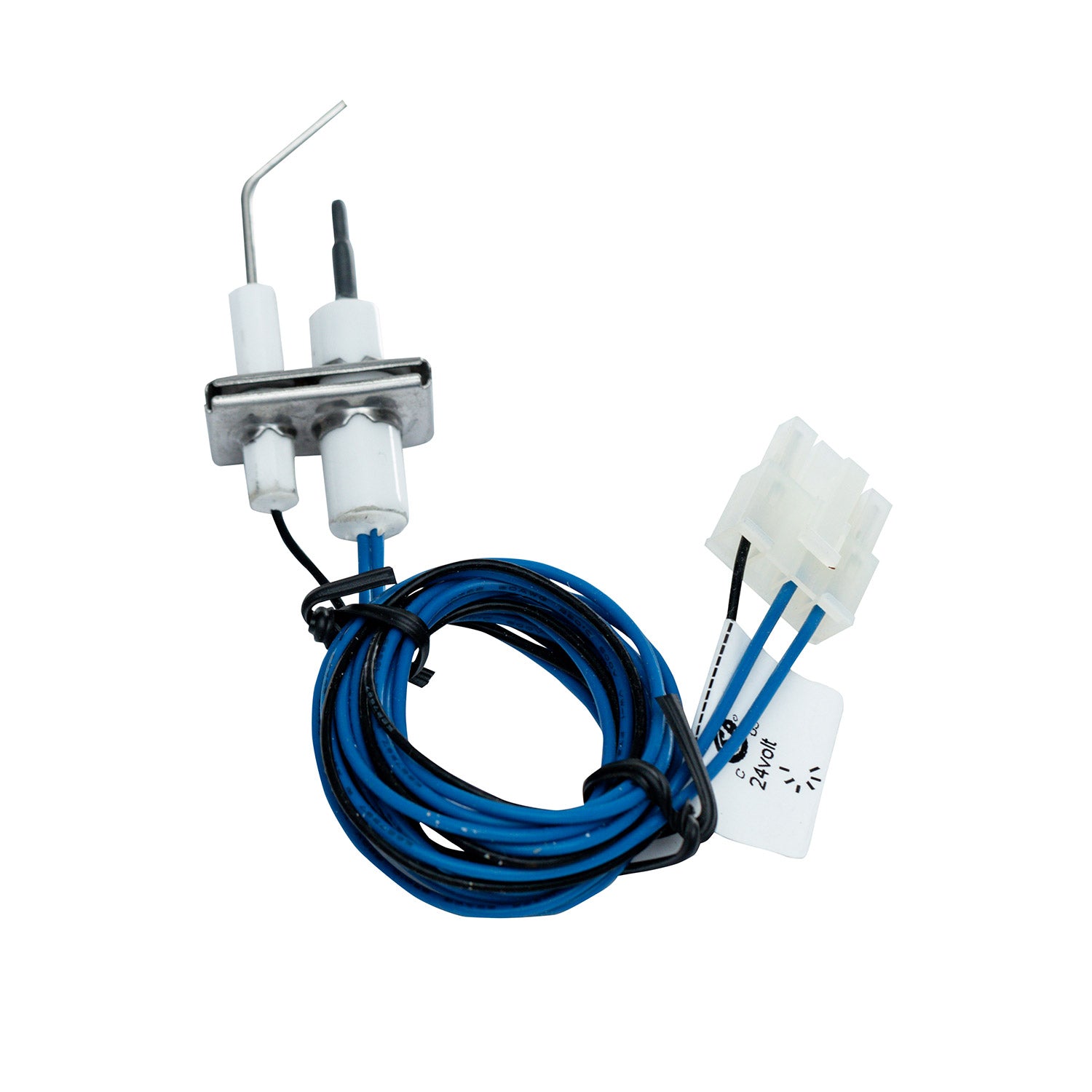 Hot surface igniter replacement with ceramic igniter and blue wiring harness