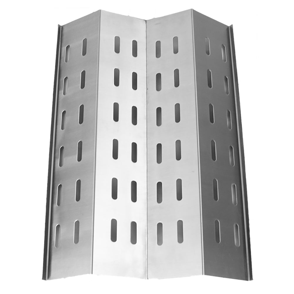 Stainless steel vaporizer/flavor tray with three-panel design and vertical slot openings