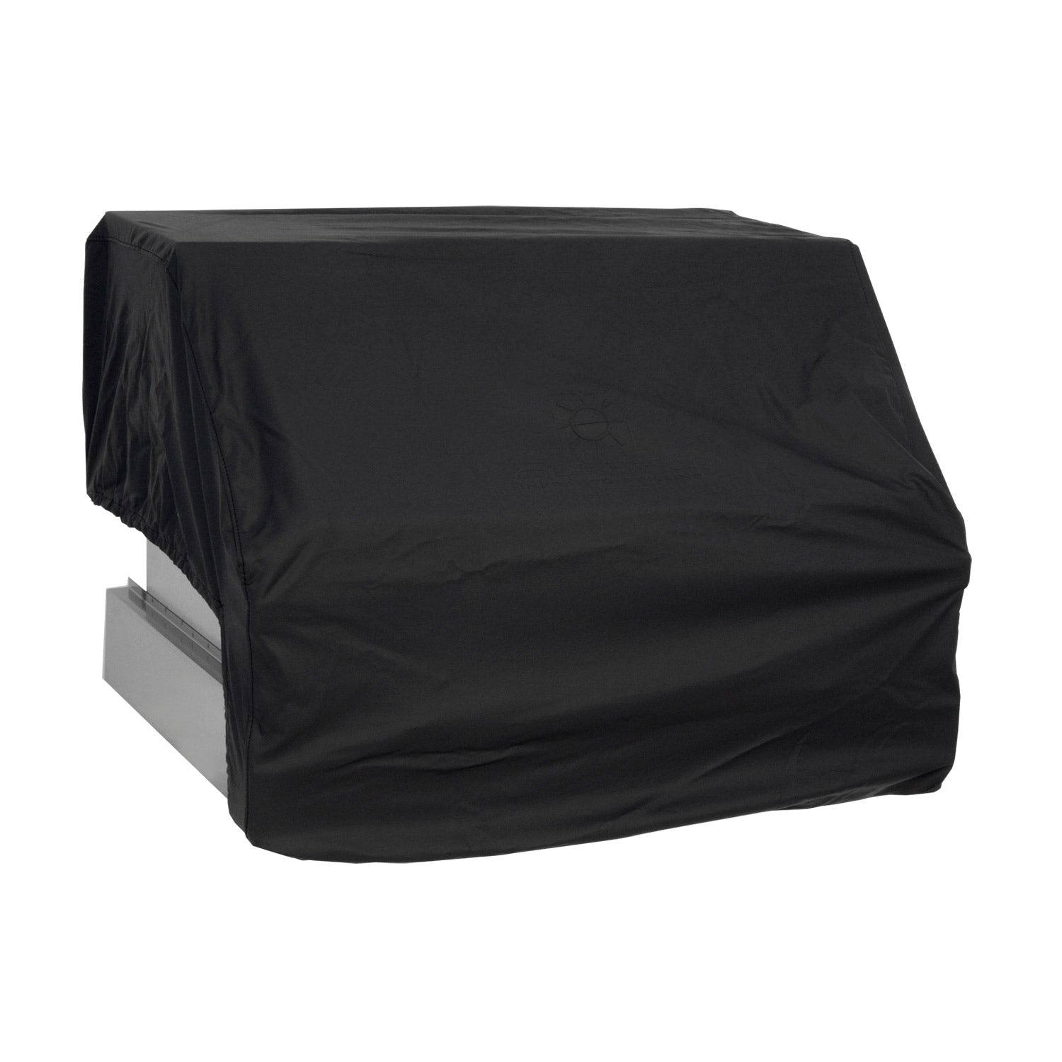 Solaire 36-inch built-in grill cover, dark charcoal, fitted hood shape