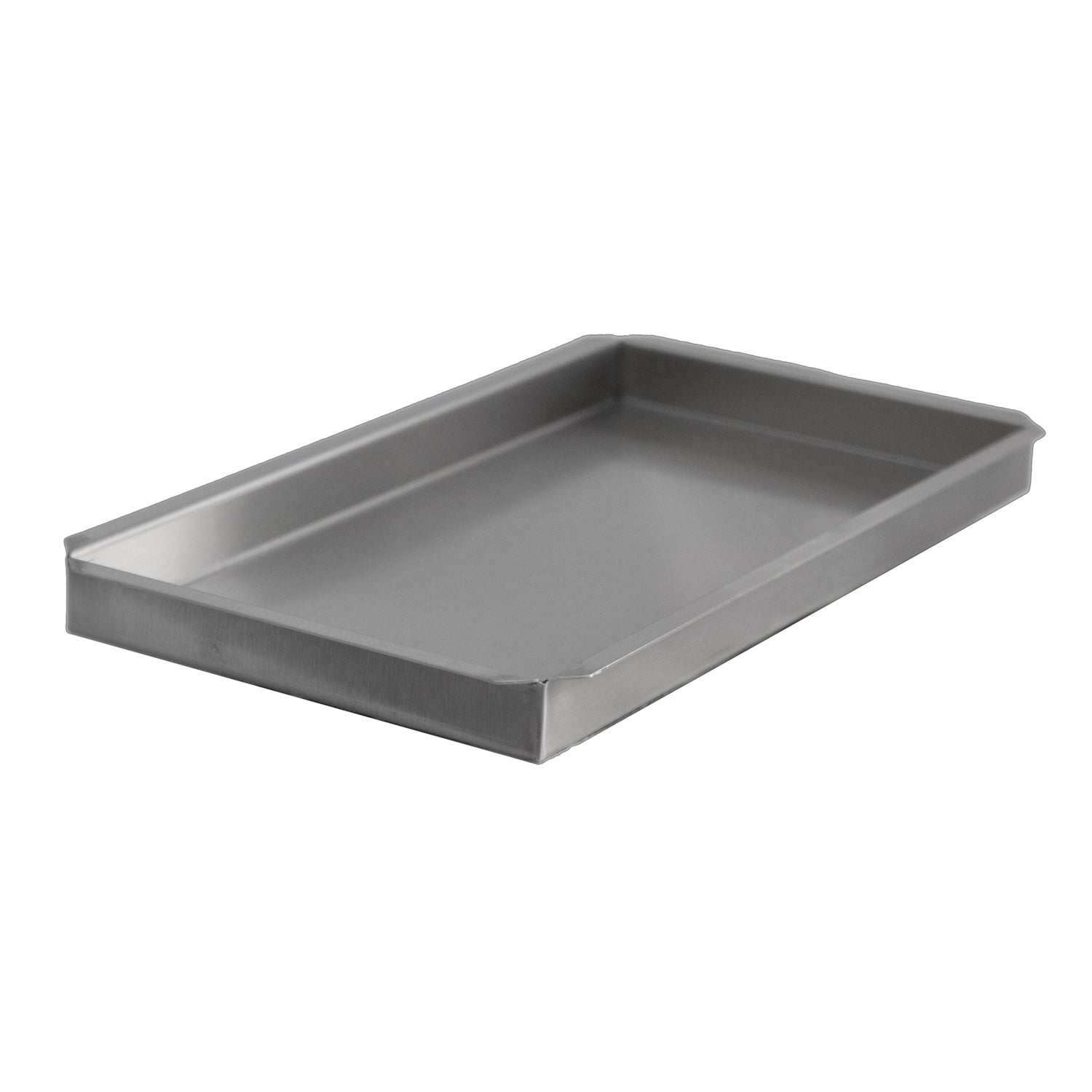 Solaire stainless steel BBQ tray with raised sides, rectangular roasting pan