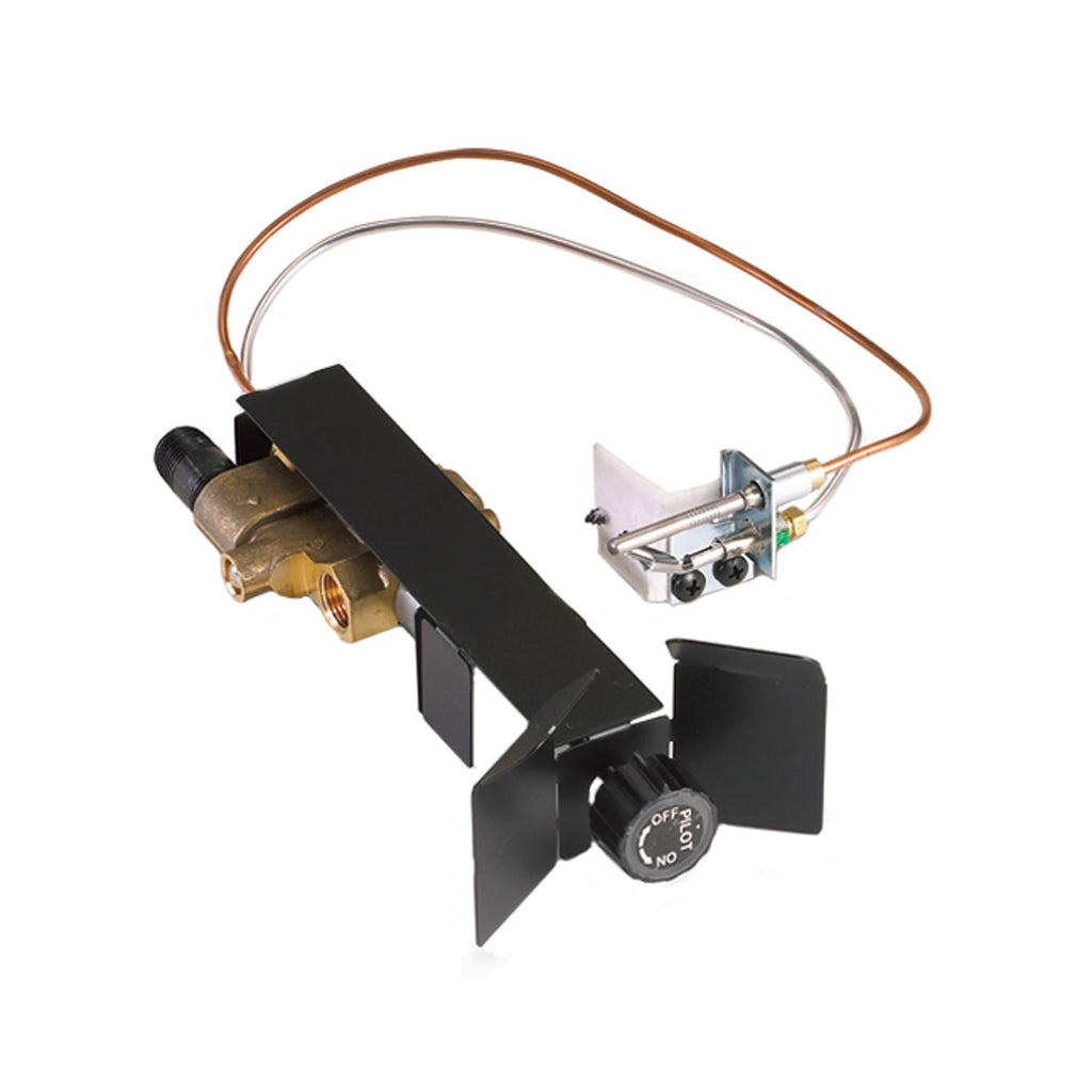 Real Fyre G45-GL Vented Gas Fireplace Fire Glass Burner, ANSI Certified