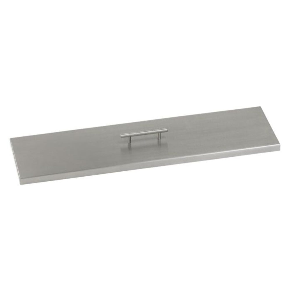 American Fire Products Linear Stainless Steel Drop-In Pan Fire Pit Kit with Flame Sensing Spark Ignition