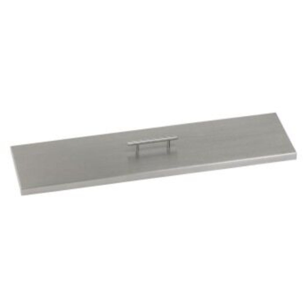 American Fire Products Linear Channel Stainless Steel Drop-In Pan Fire Pit Kit with Spark Ignition