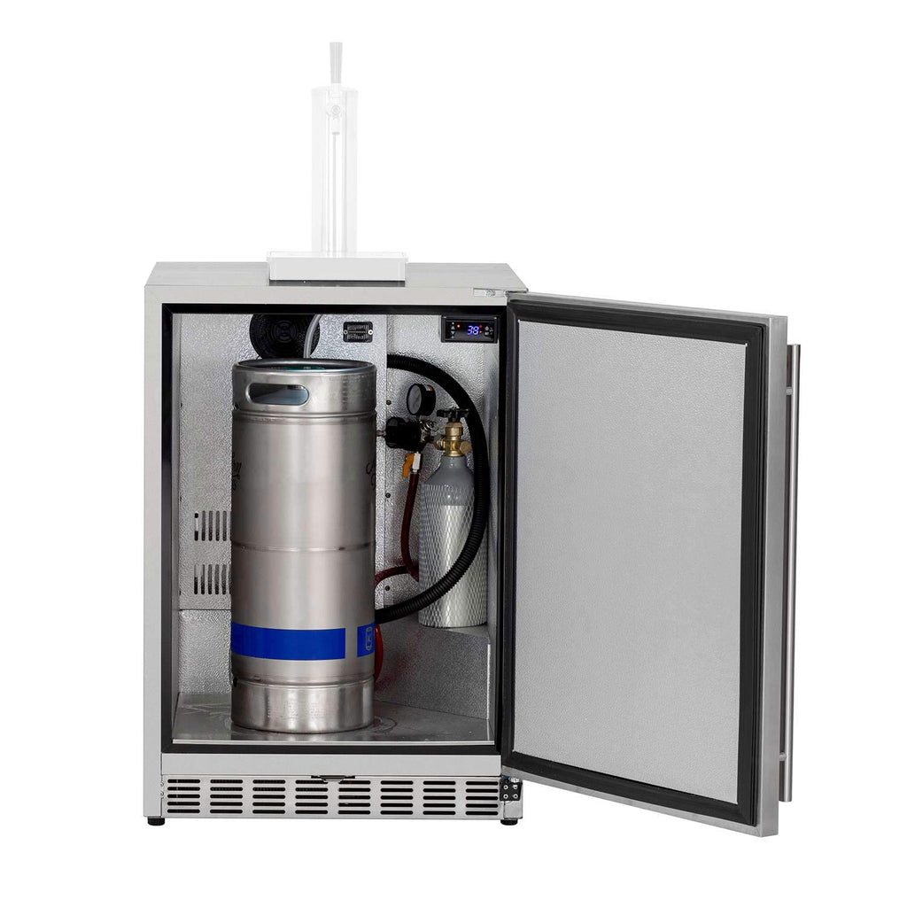 Summerset Outdoor Kegerator with No Tap, 6.6 Cubic Feet