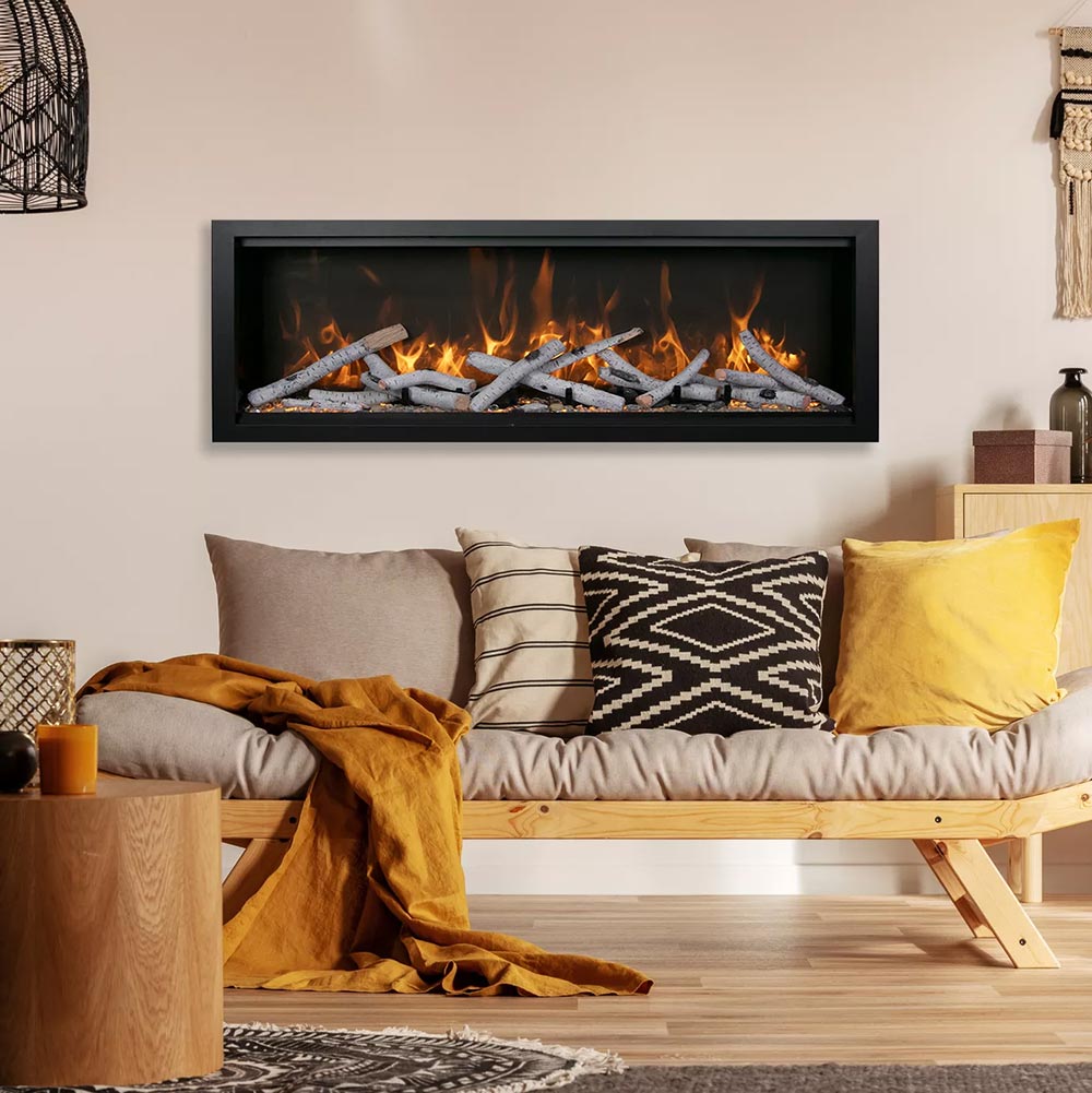 Amantii Symmetry Bespoke Built-In Electric Fireplace