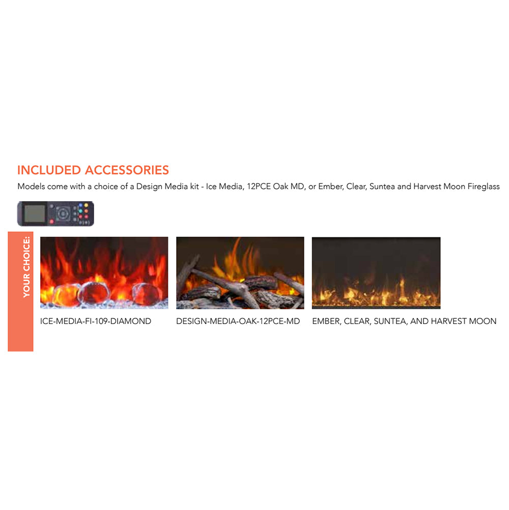 Amantii Symmetry Bespoke Built-In Electric Fireplace