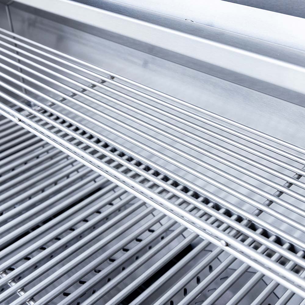 Stainless steel cooking grate grid with parallel bars