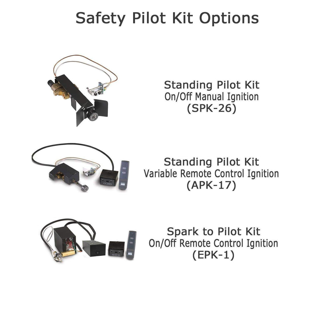 Real Fyre G52 Vented Gas Fireplace Burner