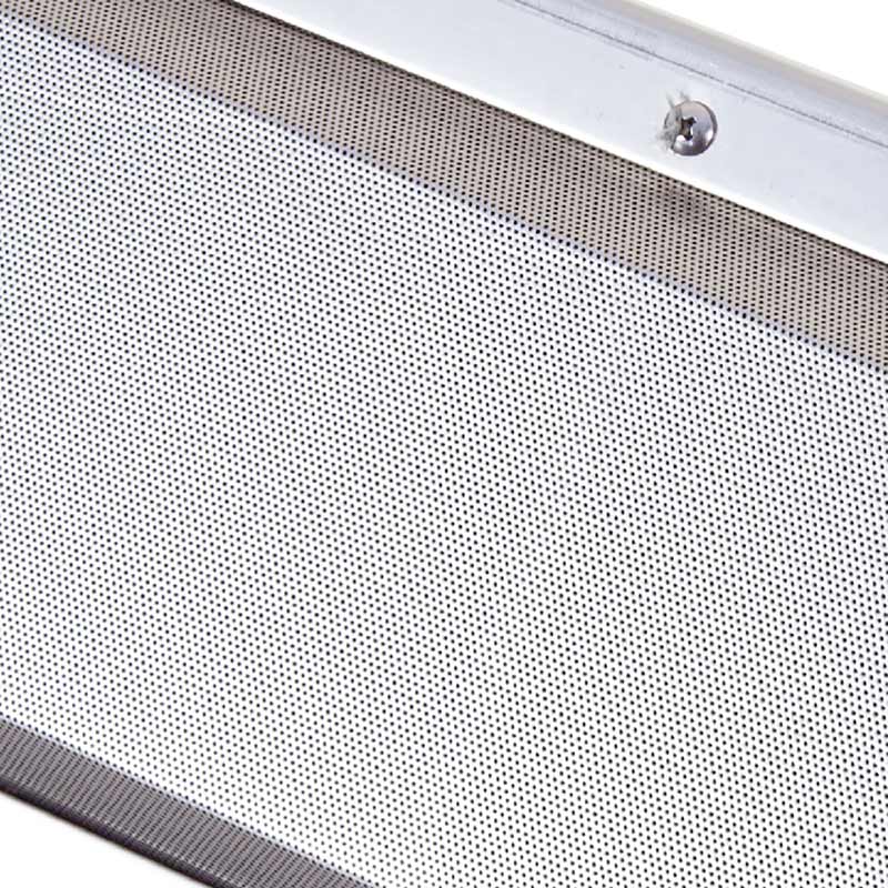 Perforated stainless steel heat plate for sear burner