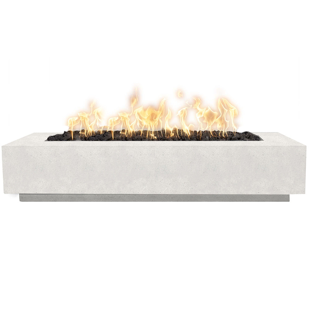 Prism Hardscapes PH-415 Tavola 6 Concrete Gas Fire Pit, 90x38-Inch