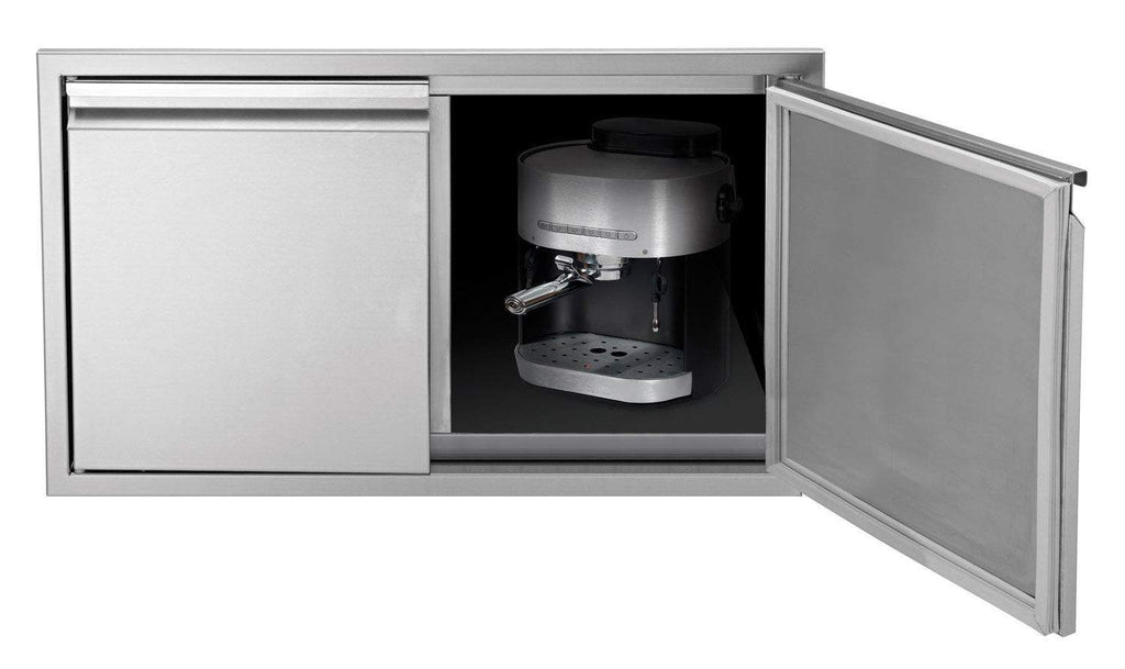 Twin Eagles Dry Storage Double Access Doors, 36x20.75 Inch