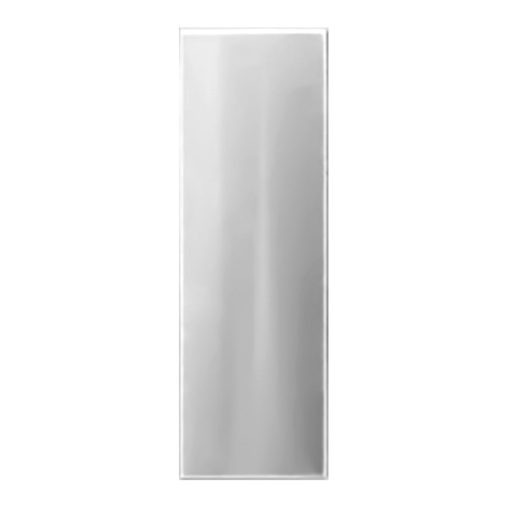 TrueFlame 8-inch duct cover filler, light gray rectangular insert panel