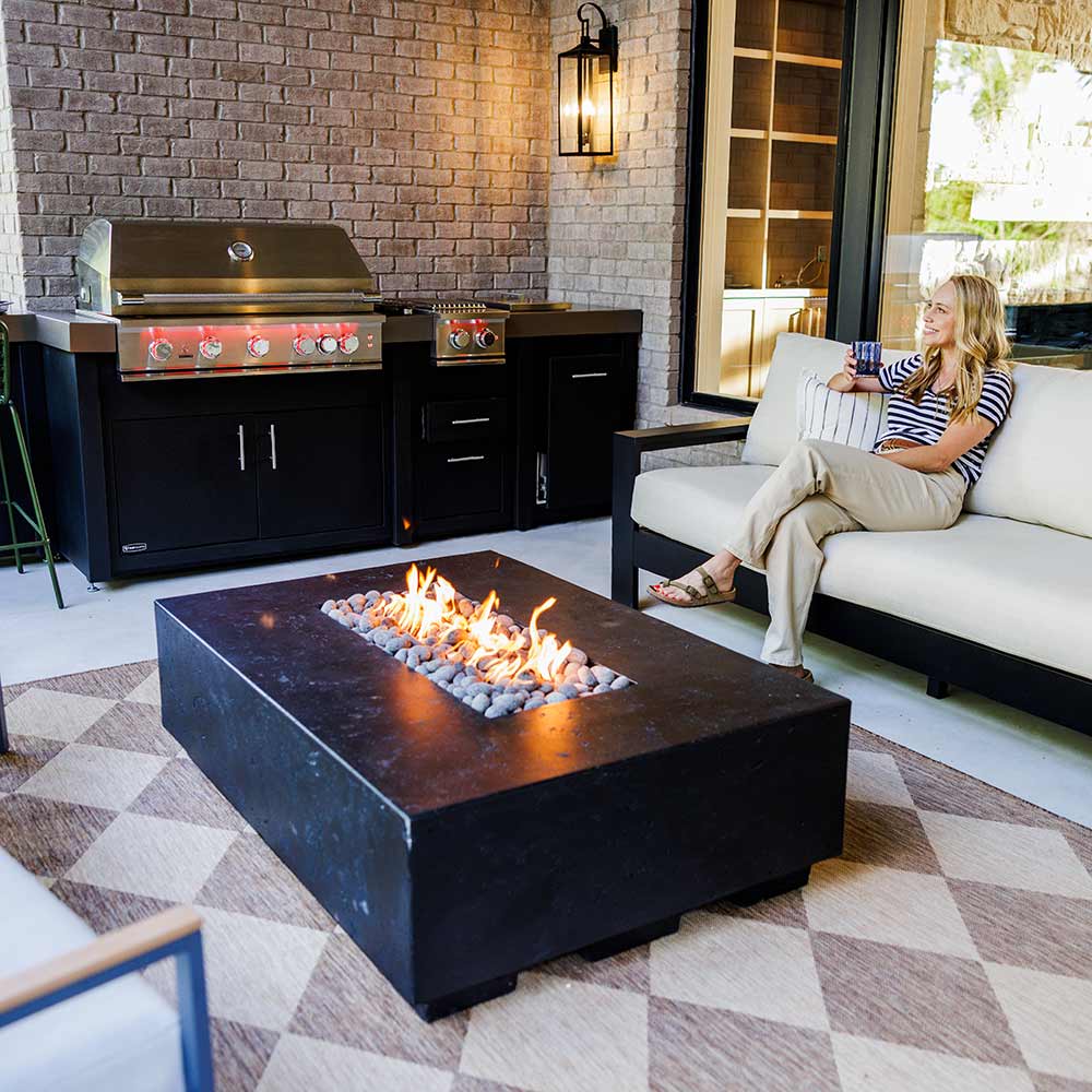 TrueFlame Built-In Gas Grill, 40-Inch