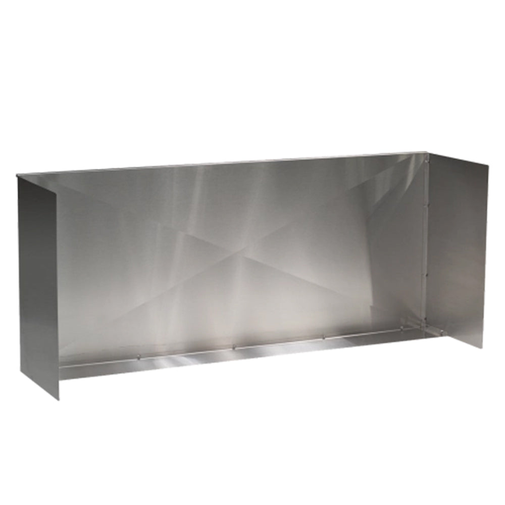 TrueFlame Stainless Steel Wind Guard, 36-Inches