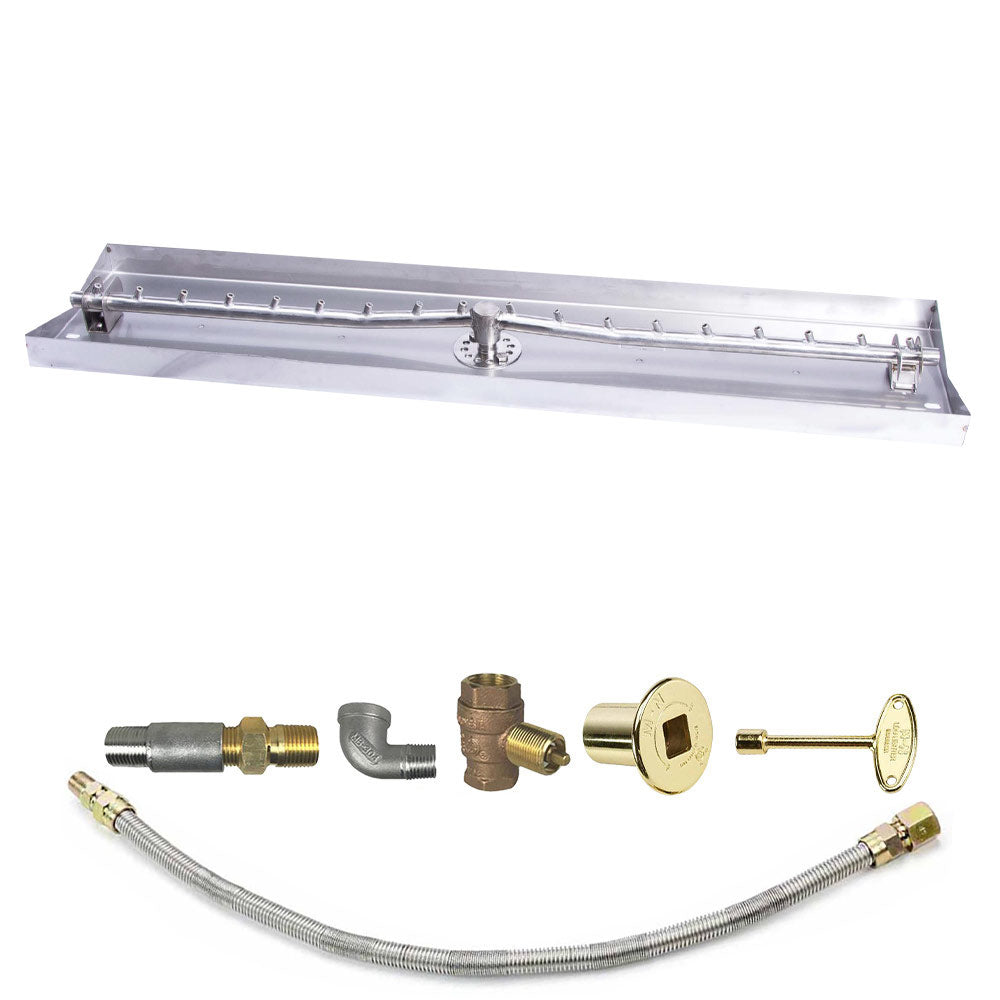 Spotix Linear HPC Match Lit Fire Pit Interlink Torpedo Burner Kits