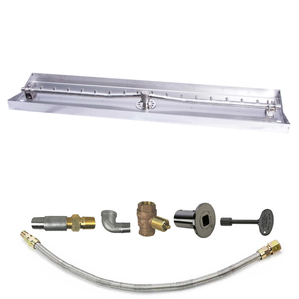 Spotix Linear HPC Match Lit Fire Pit Interlink Torpedo Burner Kits