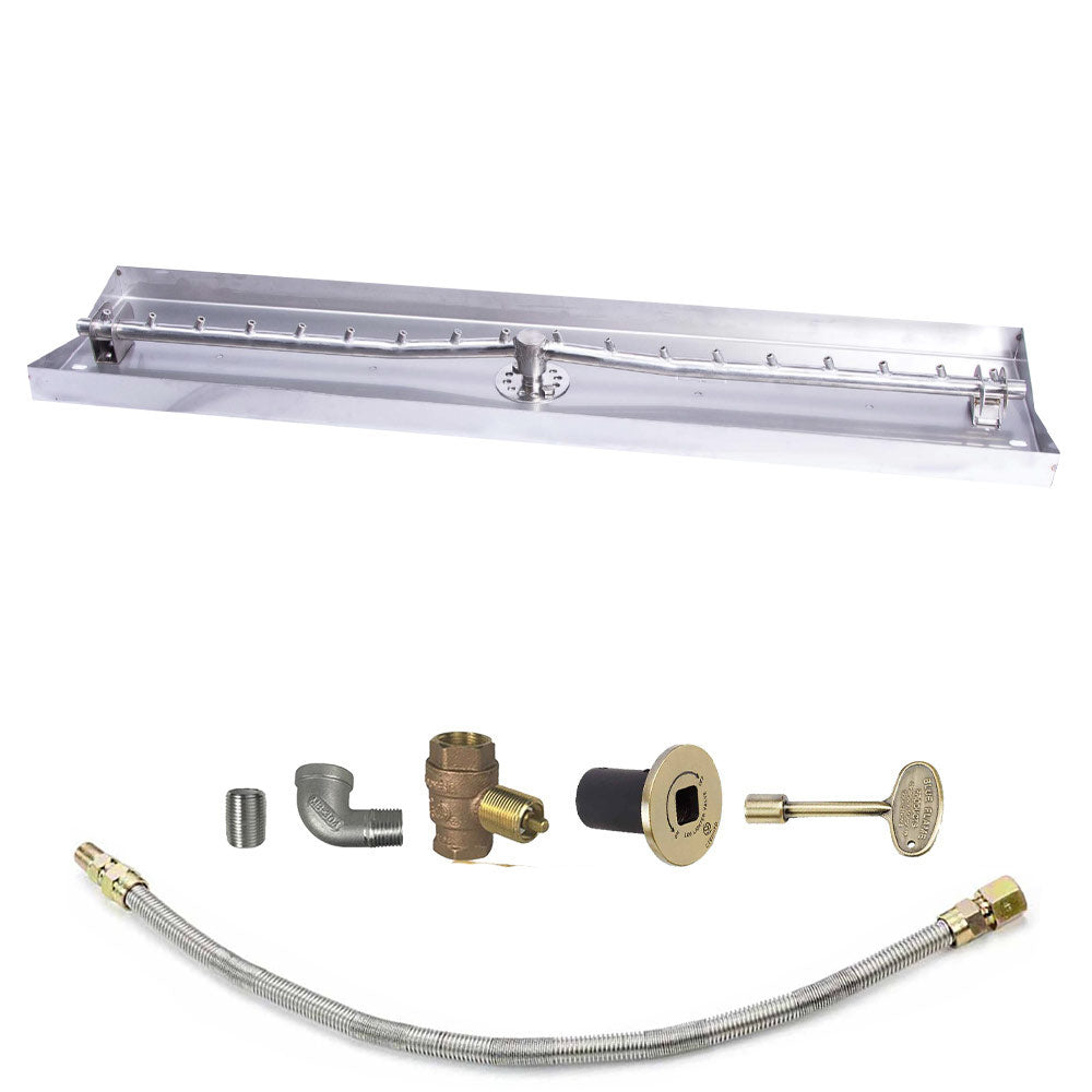 Spotix Linear HPC Match Lit Fire Pit Interlink Torpedo Burner Kits