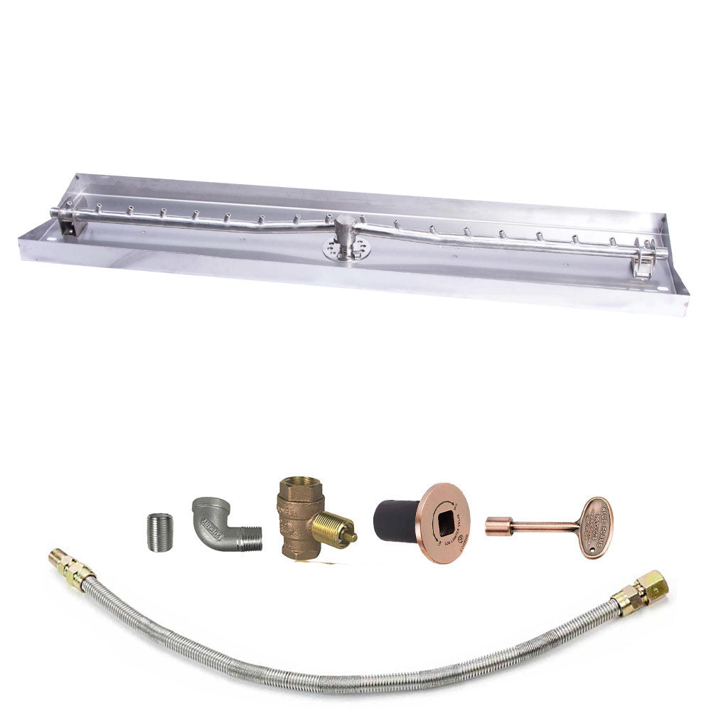 Spotix Linear HPC Match Lit Fire Pit Interlink Torpedo Burner Kits