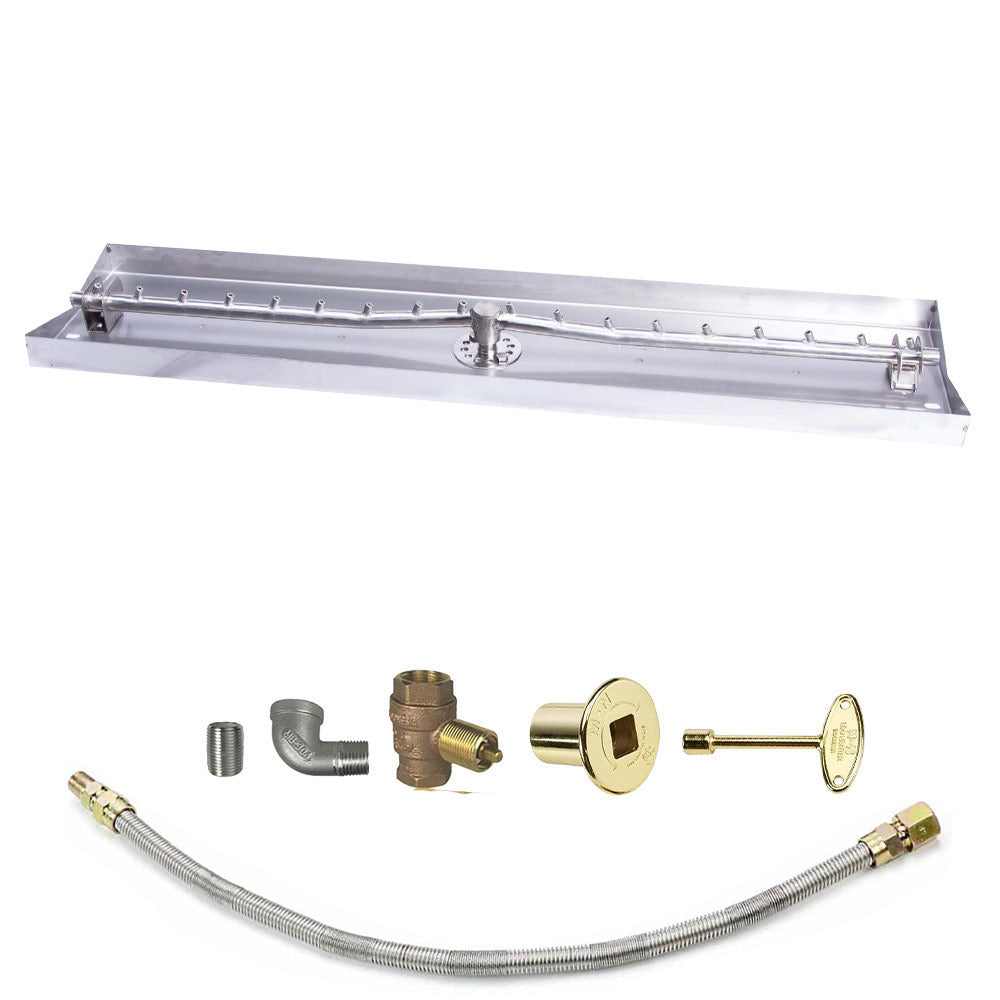 Spotix Linear HPC Match Lit Fire Pit Interlink Torpedo Burner Kits