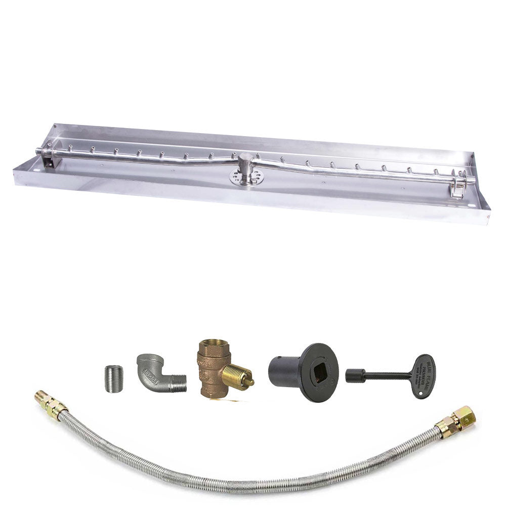 Spotix Linear HPC Match Lit Fire Pit Interlink Torpedo Burner Kits