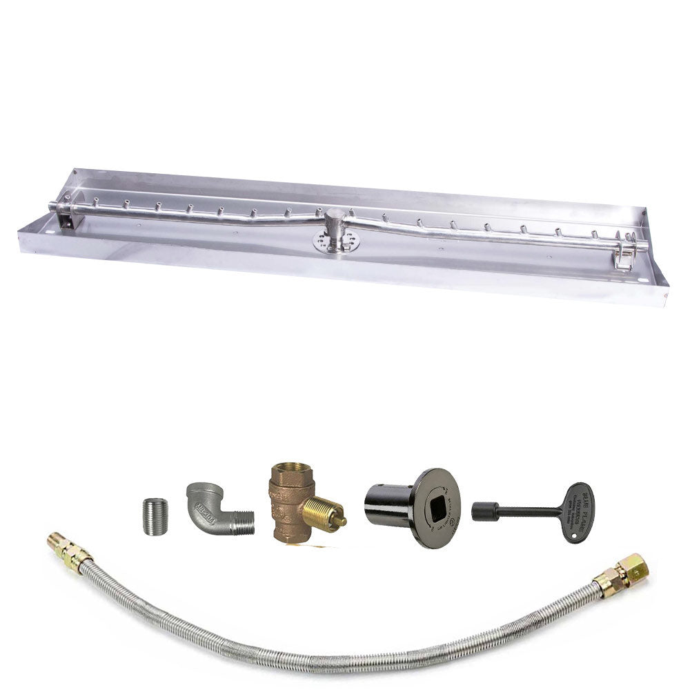 Spotix Linear HPC Match Lit Fire Pit Interlink Torpedo Burner Kits