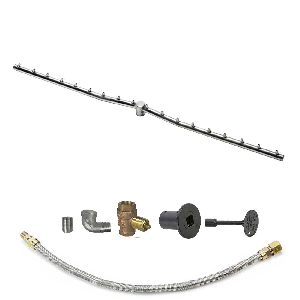 Spotix Linear HPC Match Lit Fire Pit Interlink Torpedo Burner Kits