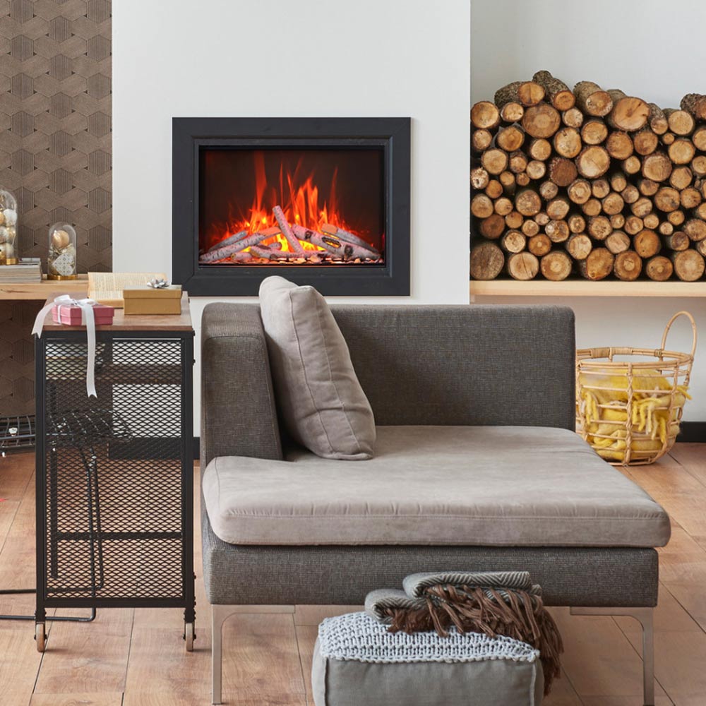 Amantii Traditional Built-In Smart Electric Fireplace