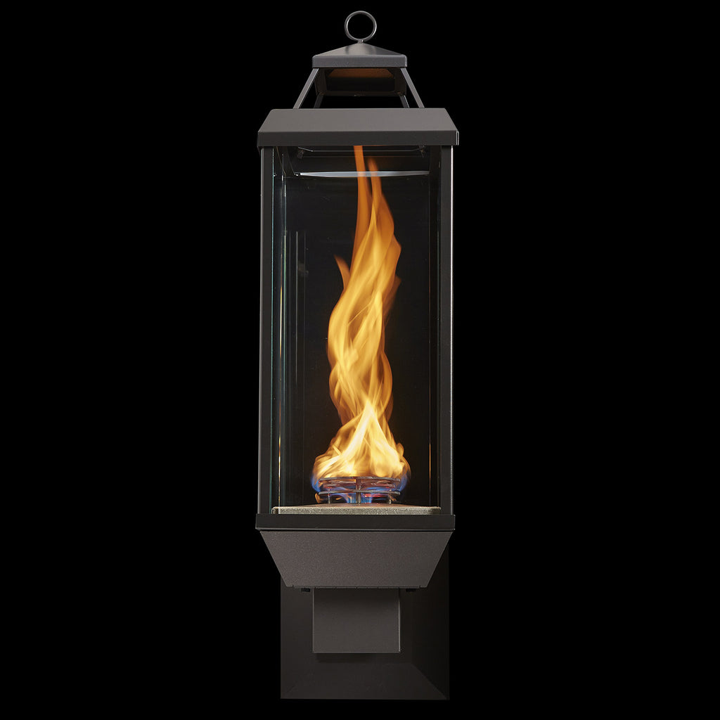 Tempest Torch Gas Lantern Torch Head with Wall Mount Assembly