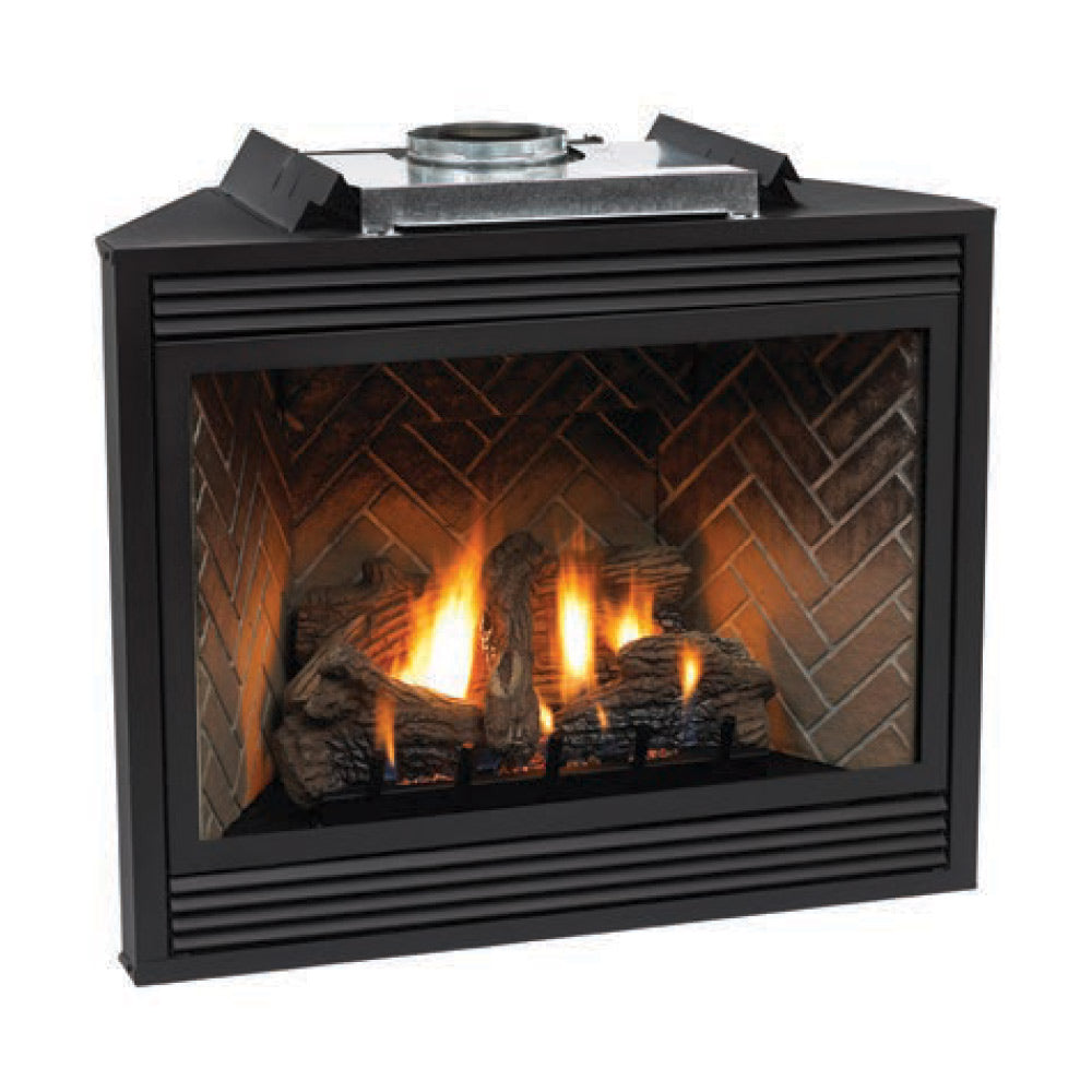 White Mountain Hearth DVP42FP Tahoe Direct Vent Premium Fireplace, 42-Inches