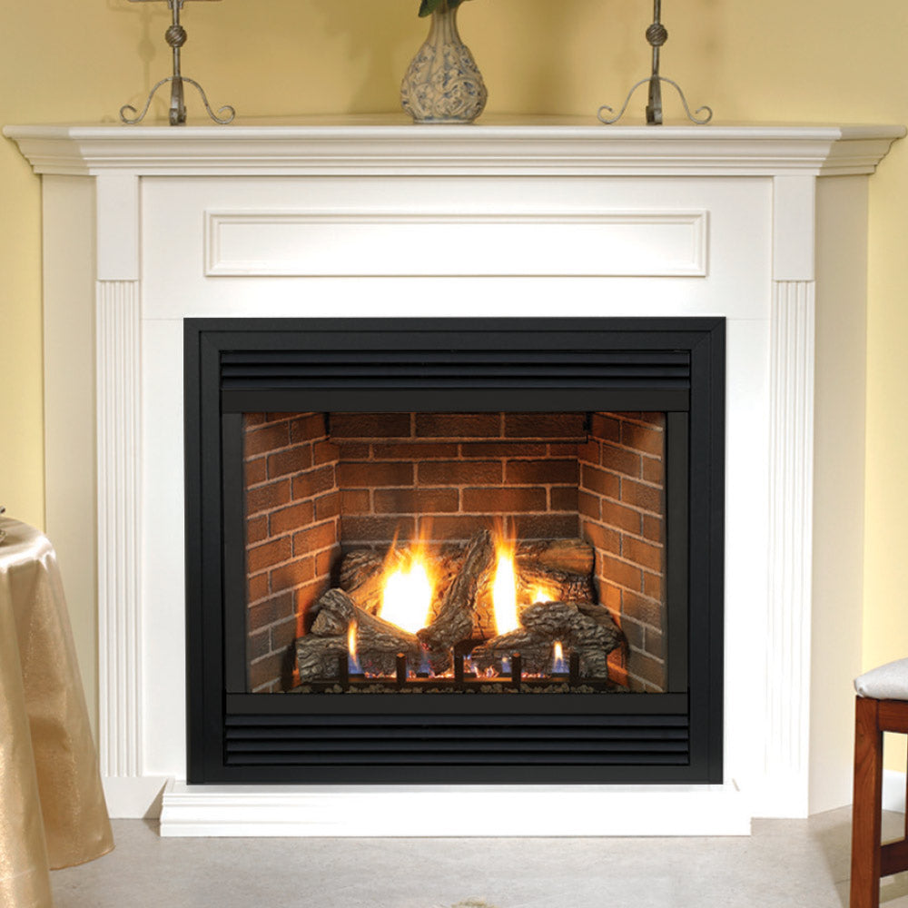 White Mountain Hearth DVP36FP Tahoe Direct Vent Premium Fireplace, 36-Inches