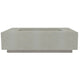 Prism Hardscapes PH-405 Tavola 1 Concrete Gas Fire Pit, 56x38-Inch