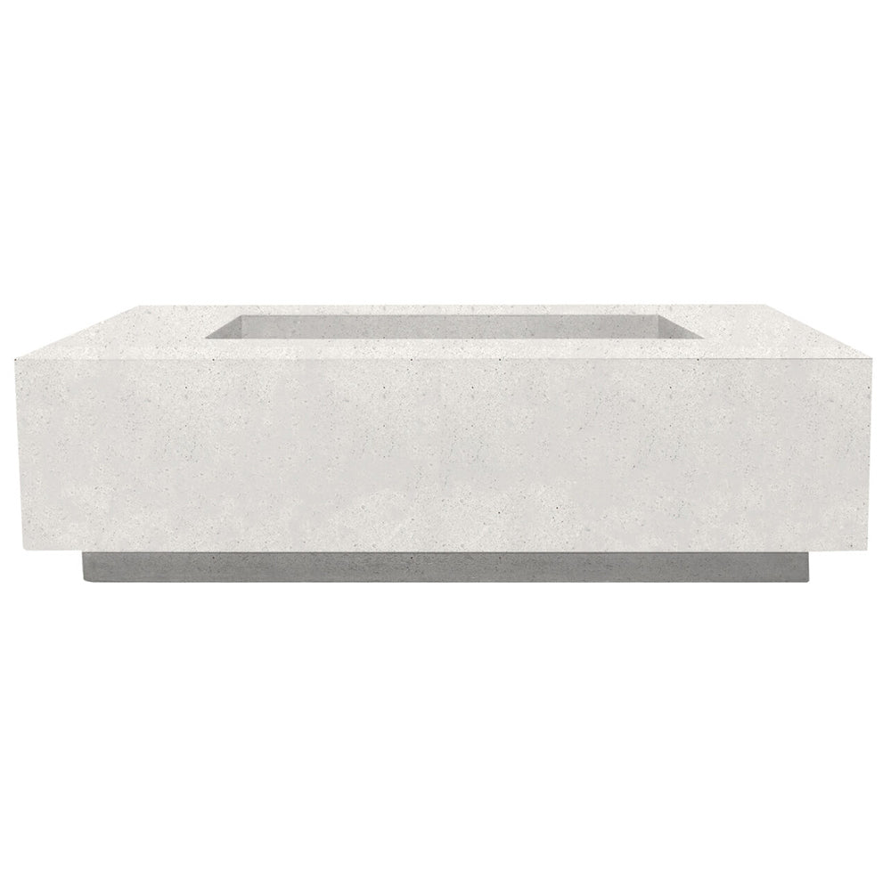 Prism Hardscapes PH-405 Tavola 1 Concrete Gas Fire Pit, 56x38-Inch