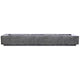 Prism Hardscapes PH-439 Tavola 110 Concrete Gas Fire Pit, 110x38-Inch