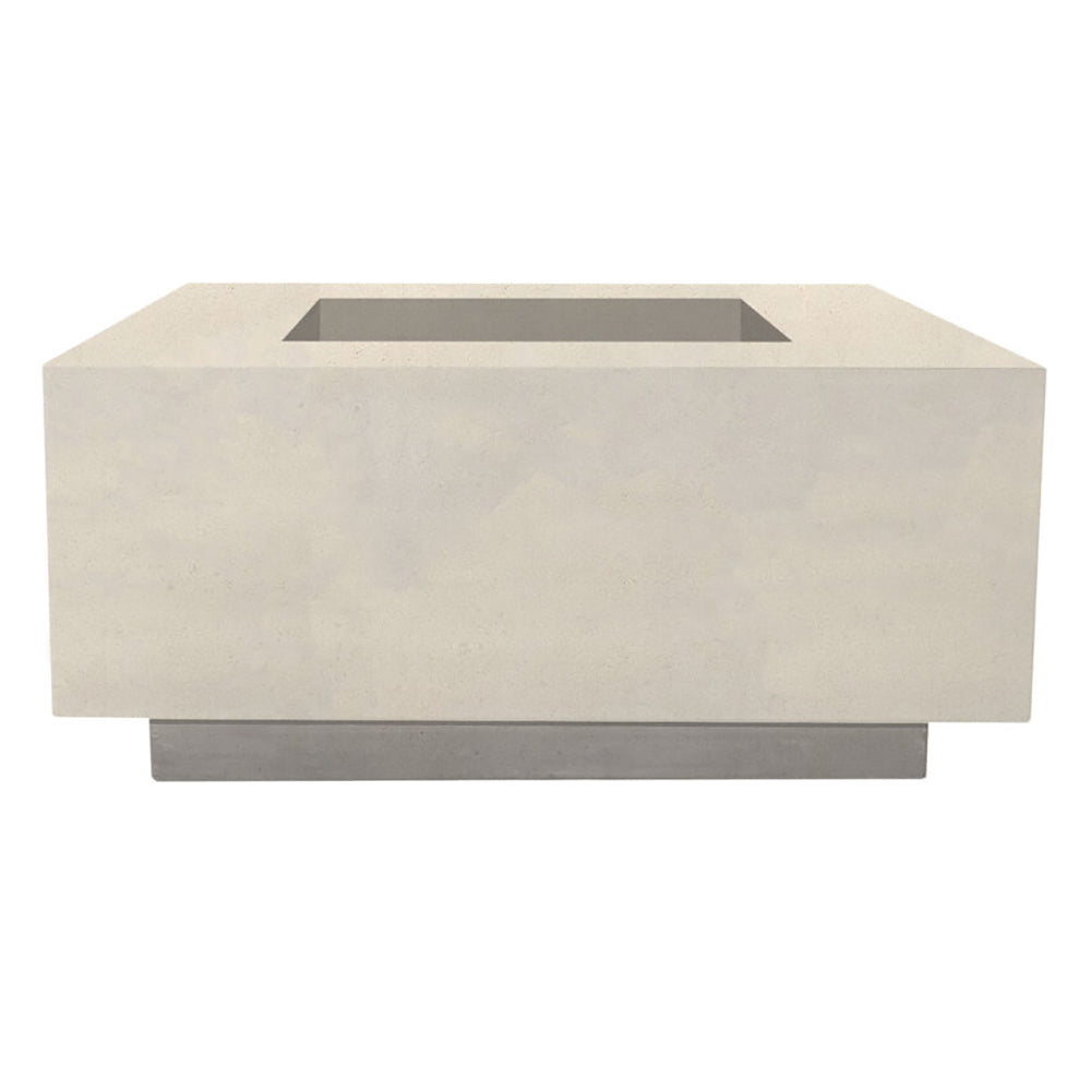 Prism Hardscapes PH-406 Tavola 2 Concrete Gas Fire Pit, 36x36-Inch