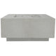 Prism Hardscapes PH-406 Tavola 2 Concrete Gas Fire Pit, 36x36-Inch