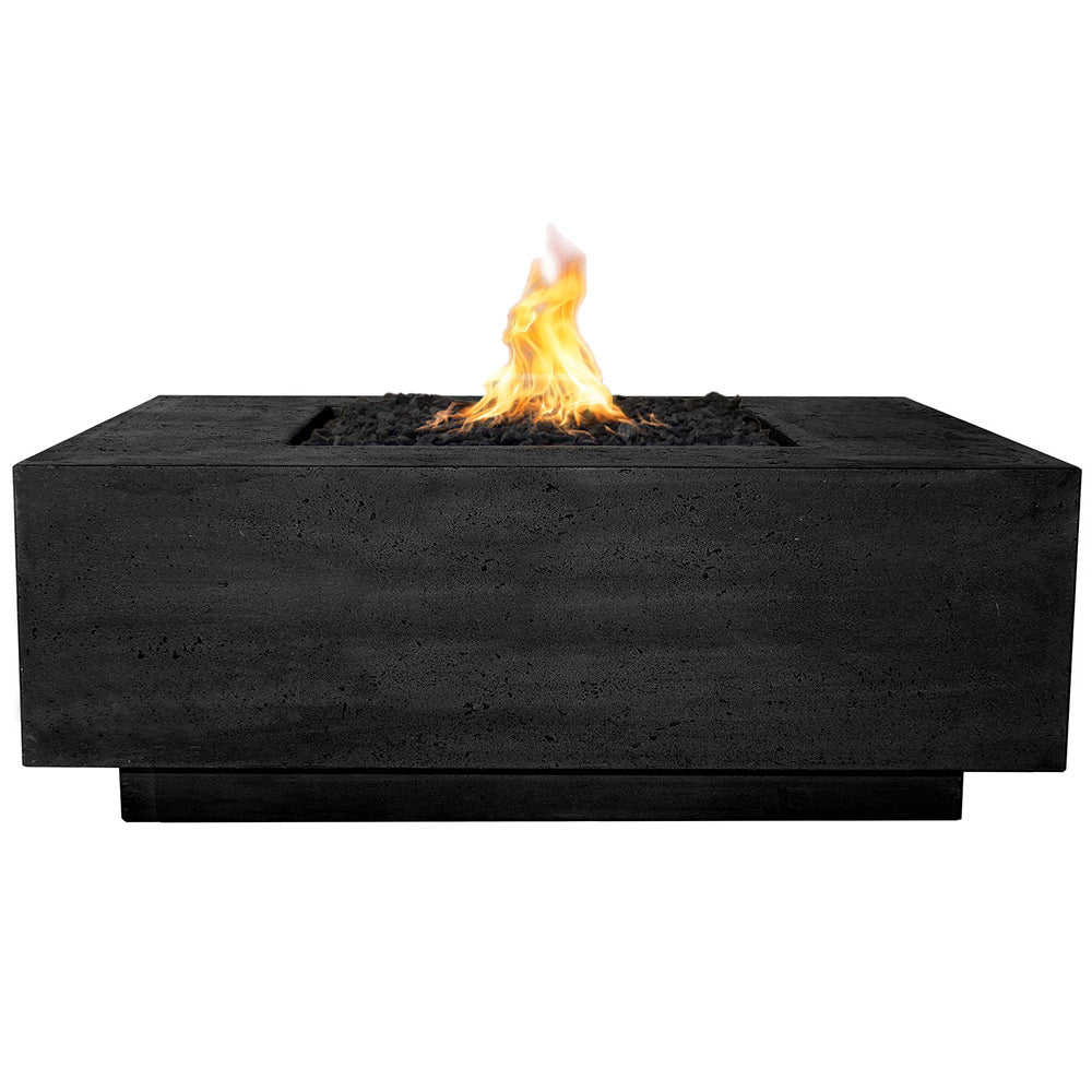 Prism Hardscapes PH-407 Tavola 3 Concrete Gas Fire Pit, 48x48-Inch