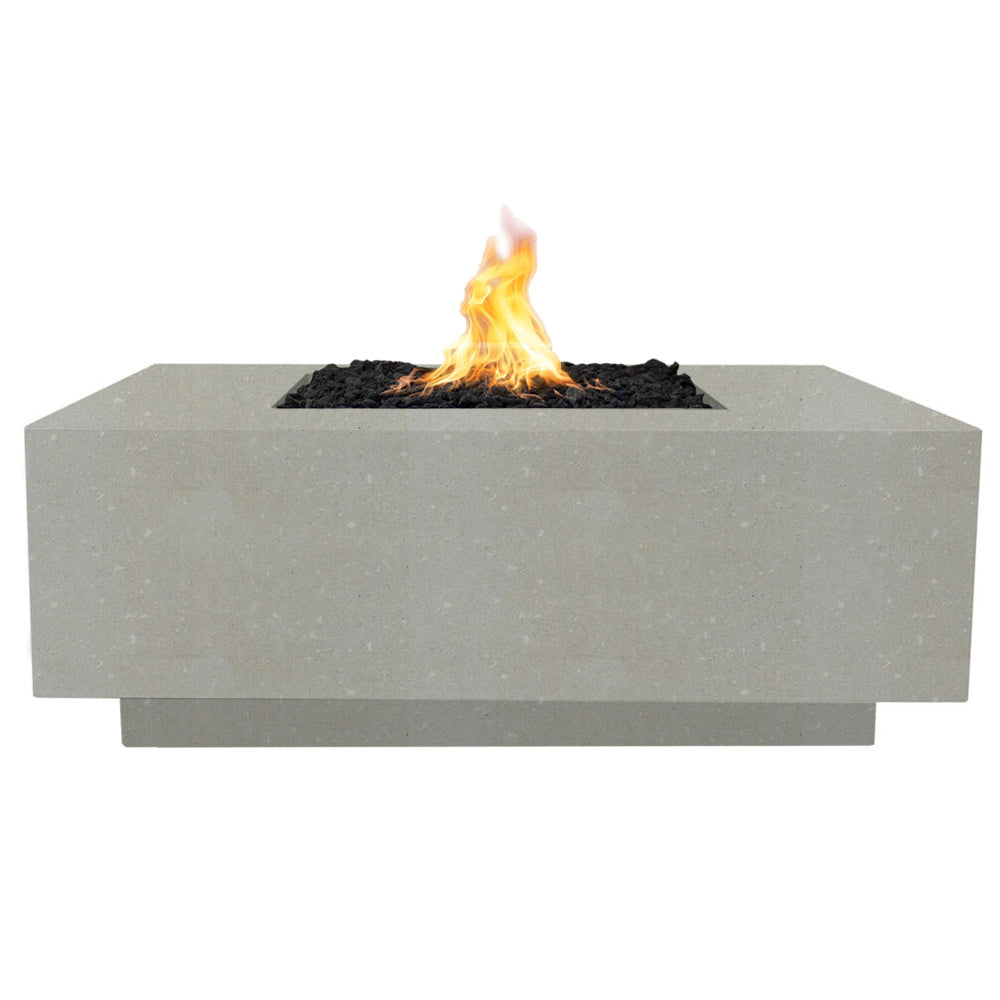 Prism Hardscapes PH-407 Tavola 3 Concrete Gas Fire Pit, 48x48-Inch