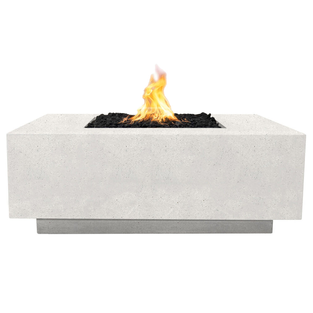 Prism Hardscapes PH-407 Tavola 3 Concrete Gas Fire Pit, 48x48-Inch