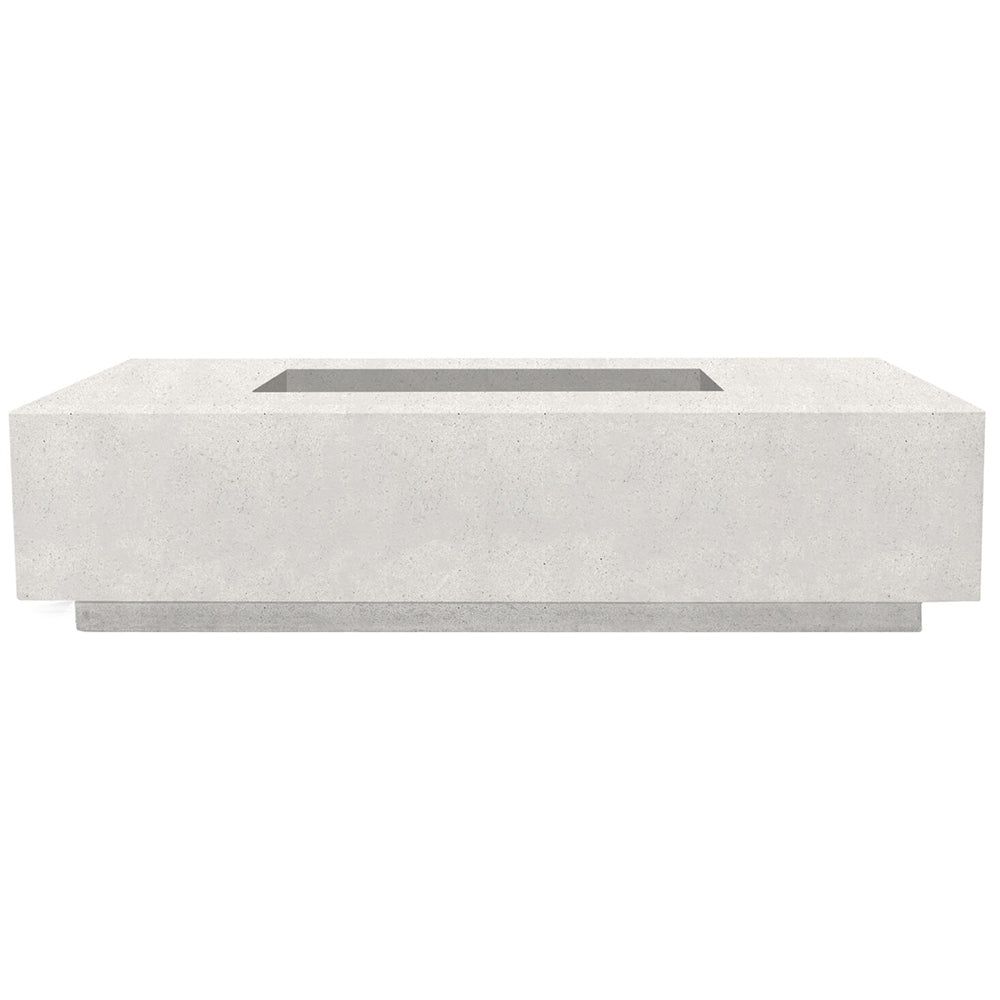 Prism Hardscapes PH-408 Tavola 4 Concrete Gas Fire Pit, 66x38-Inch