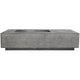 Prism Hardscapes PH-409 Tavola 5 Concrete Gas Fire Pit, 80x38-Inch