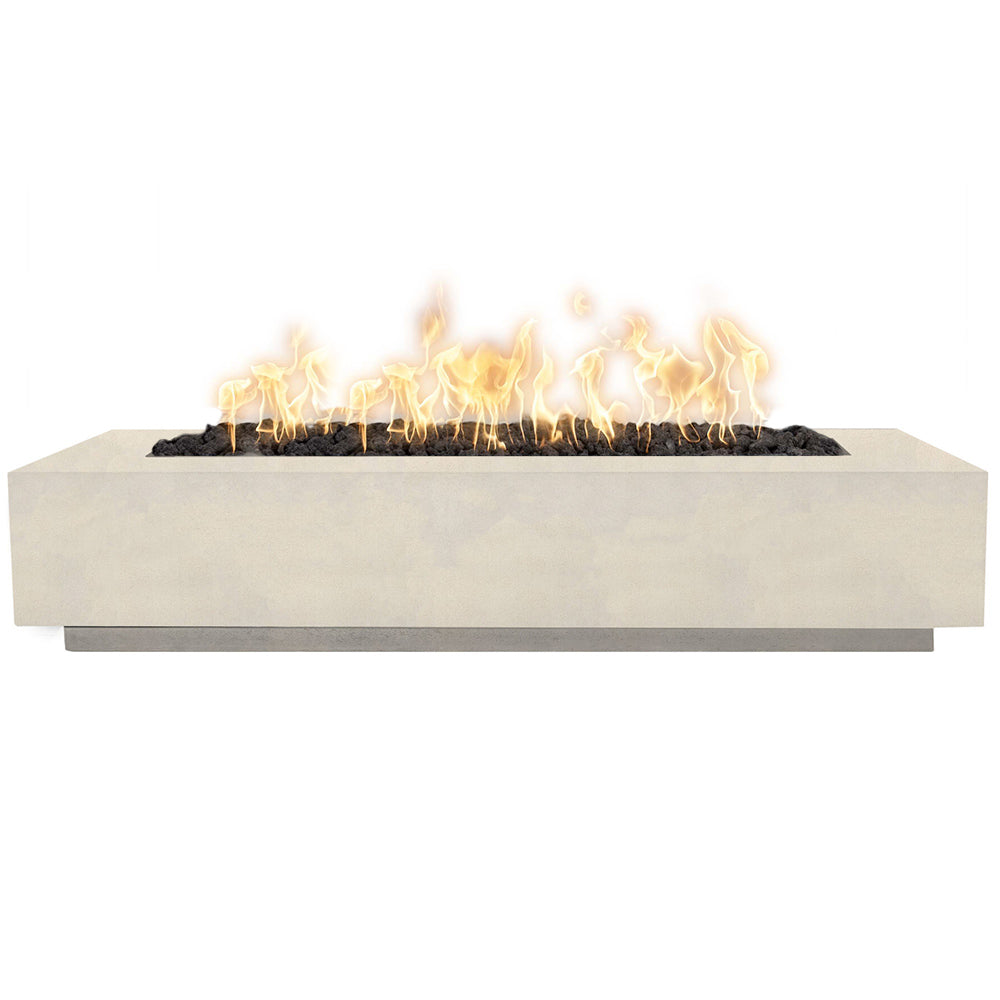 Prism Hardscapes PH-415 Tavola 6 Concrete Gas Fire Pit, 90x38-Inch