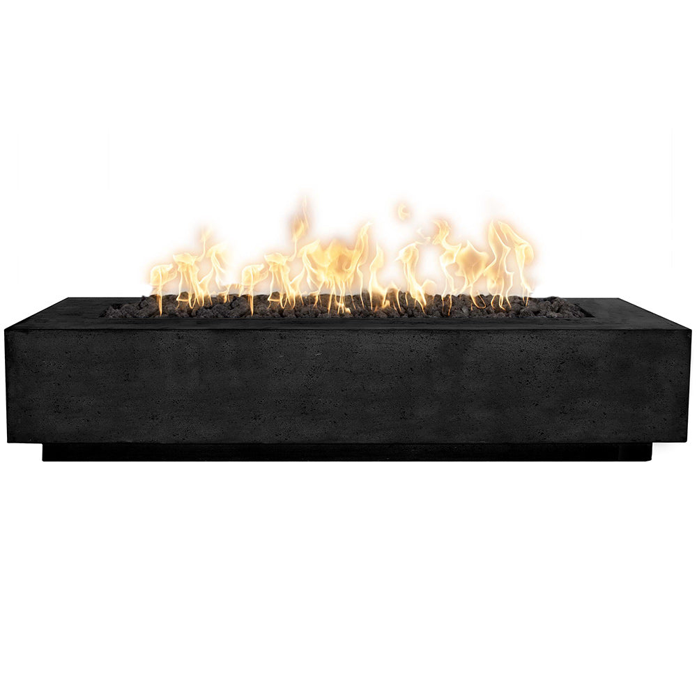 Prism Hardscapes PH-415 Tavola 6 Concrete Gas Fire Pit, 90x38-Inch