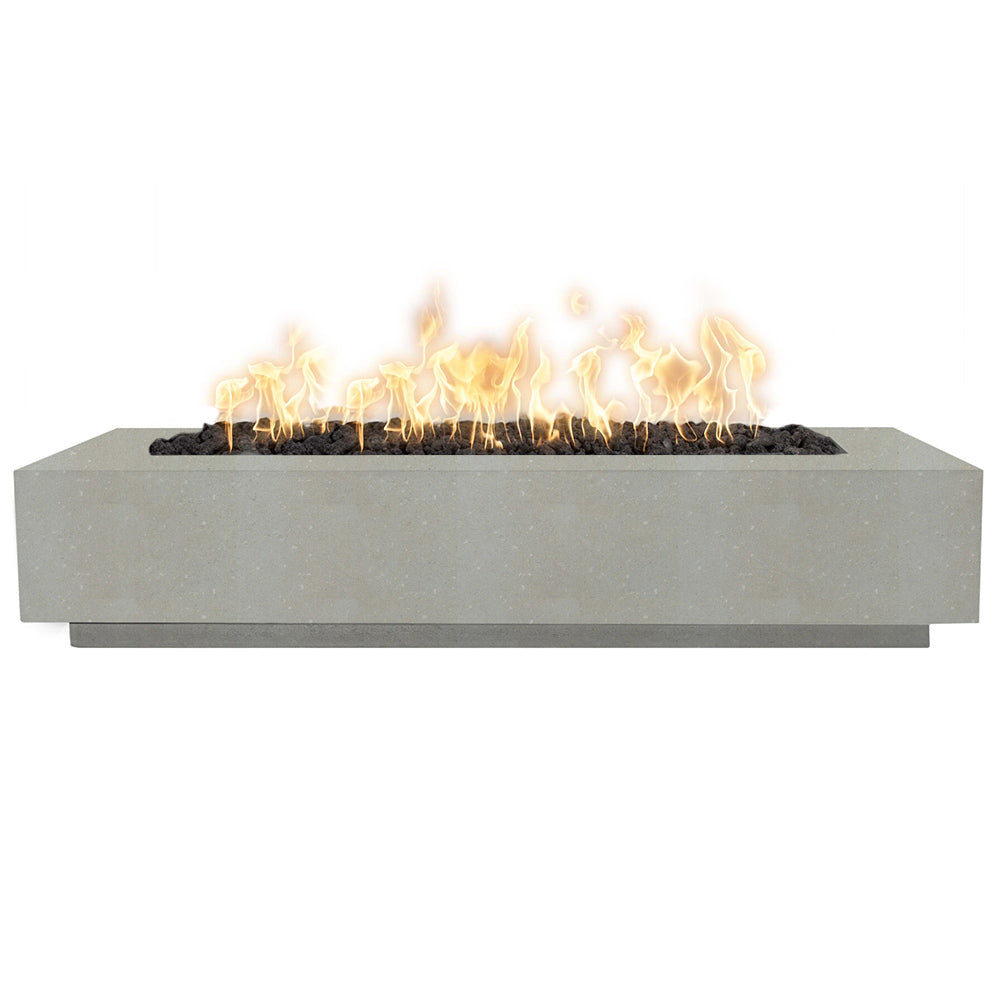 Prism Hardscapes PH-415 Tavola 6 Concrete Gas Fire Pit, 90x38-Inch