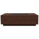 Prism Hardscapes Tavola 7 Concrete Gas Fire Pit, 60x50-Inch