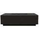 Prism Hardscapes Tavola 7 Concrete Gas Fire Pit, 60x50-Inch