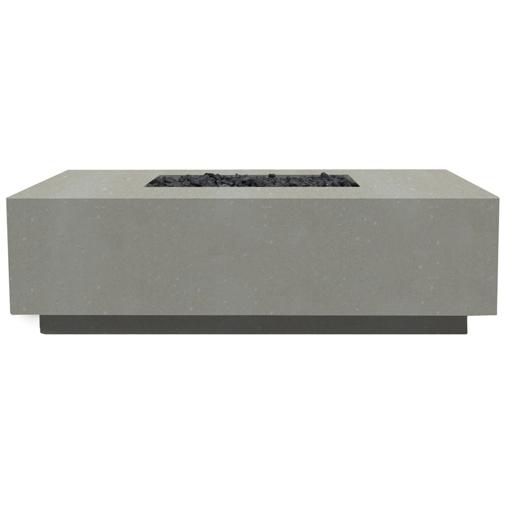 Prism Hardscapes PH-438 Tavola 7 Concrete Gas Fire Pit, 60x50-Inch