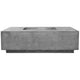 Prism Hardscapes PH-438 Tavola 7 Concrete Gas Fire Pit, 60x50-Inch